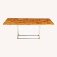 Jonathan Adler Extendable Bond Wood Dining Table