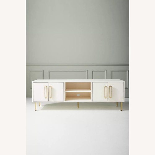 Used Anthropologie Odetta Media Storage for sale on AptDeco