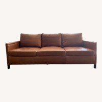 ABC Carpet and Home Irving Place Exclusive Leather Sofa (3 Seat)