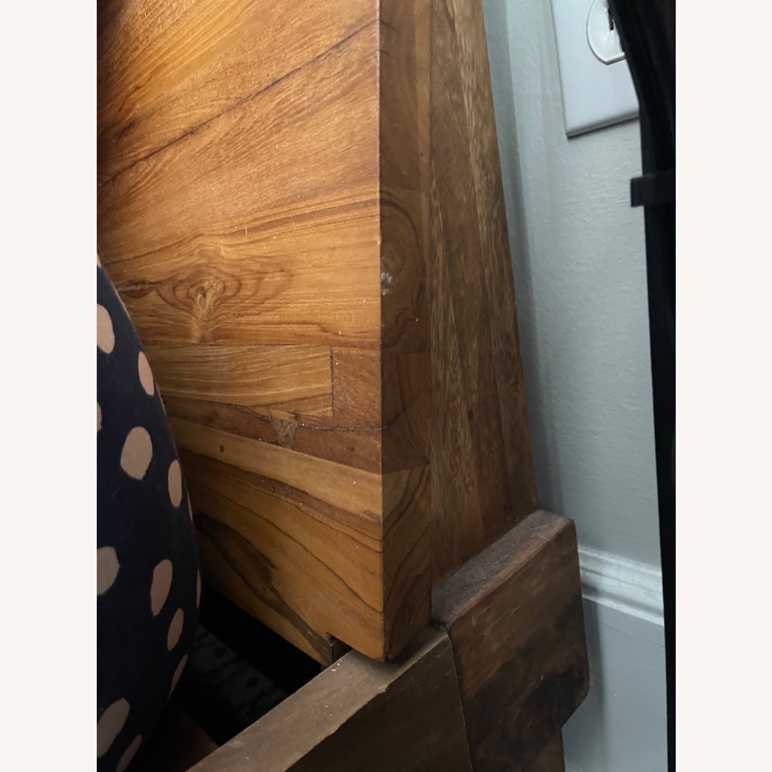 CB2 Dondra Teak Queen Bed - image-2