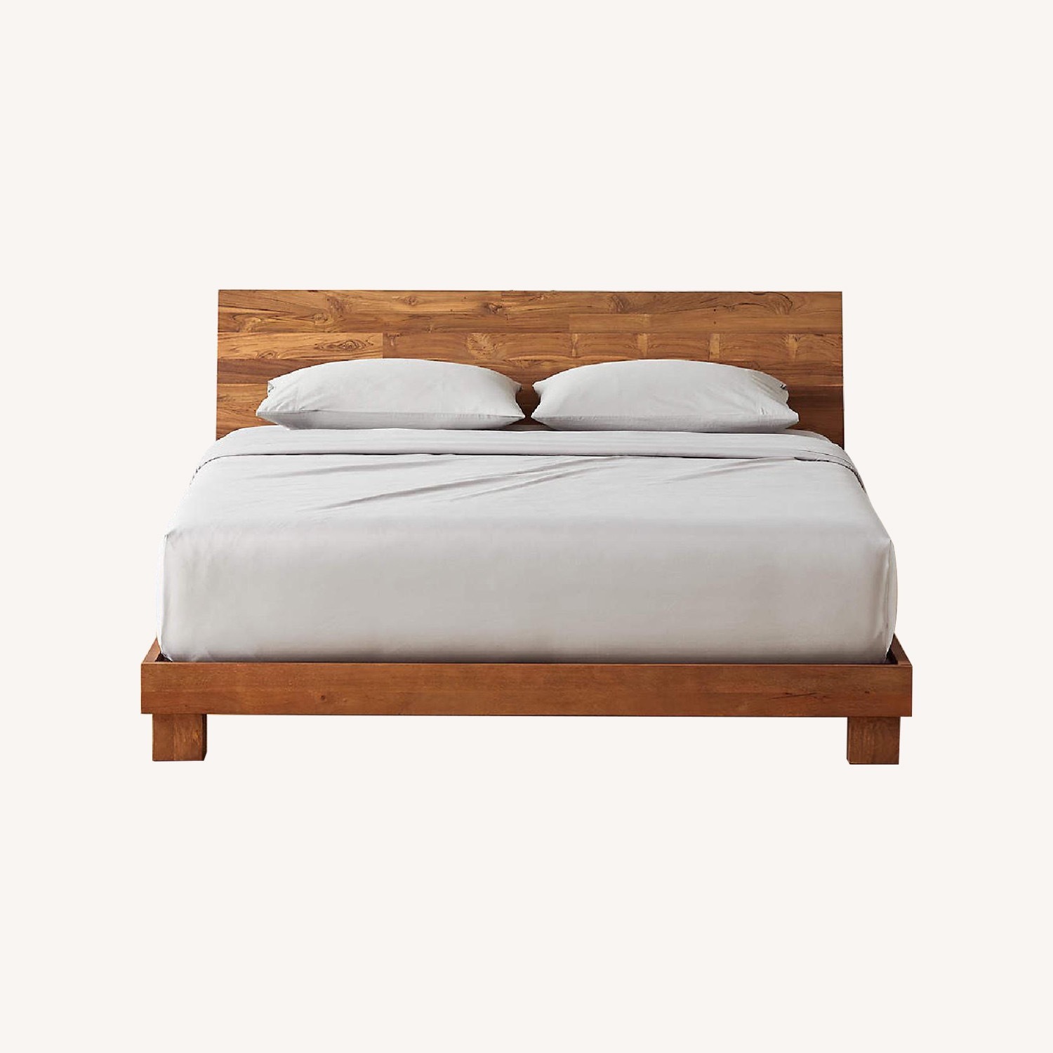 CB2 Dondra Teak Queen Bed - image-6