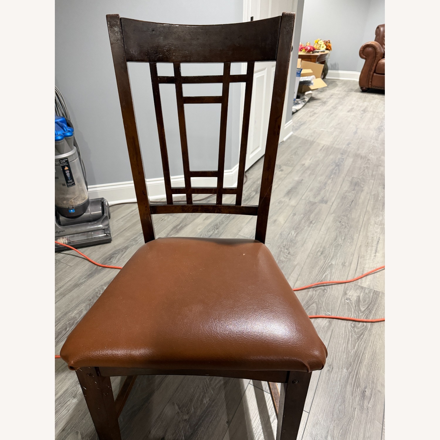 Brown Wood Chairs  - image-2