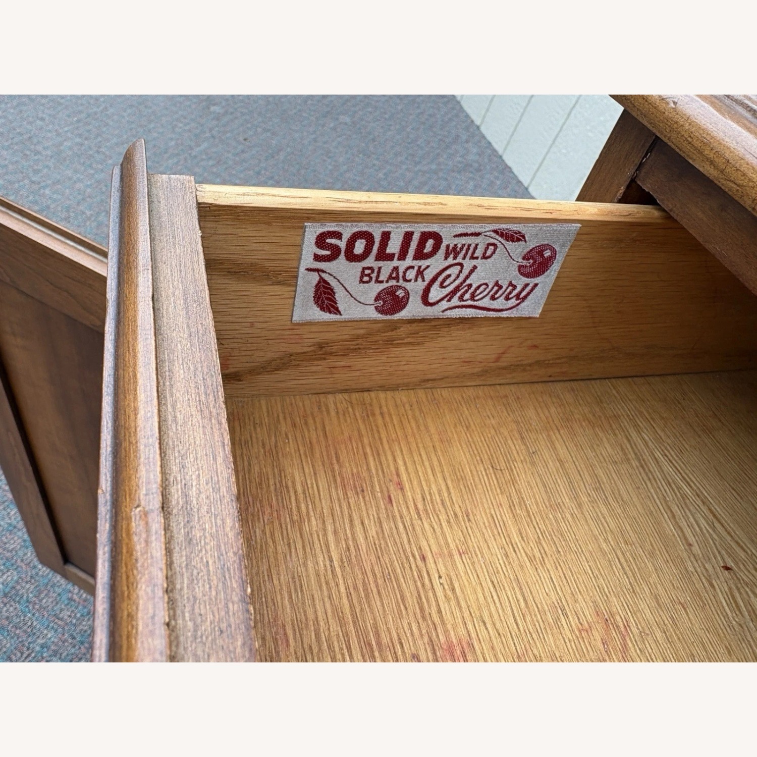 Henkel Harris Virginia Galleries Cherry Cabinet - image-9