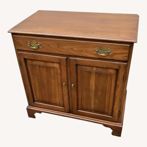 Used Henkel Harris Virginia Galleries Cherry Cabinet for sale on AptDeco