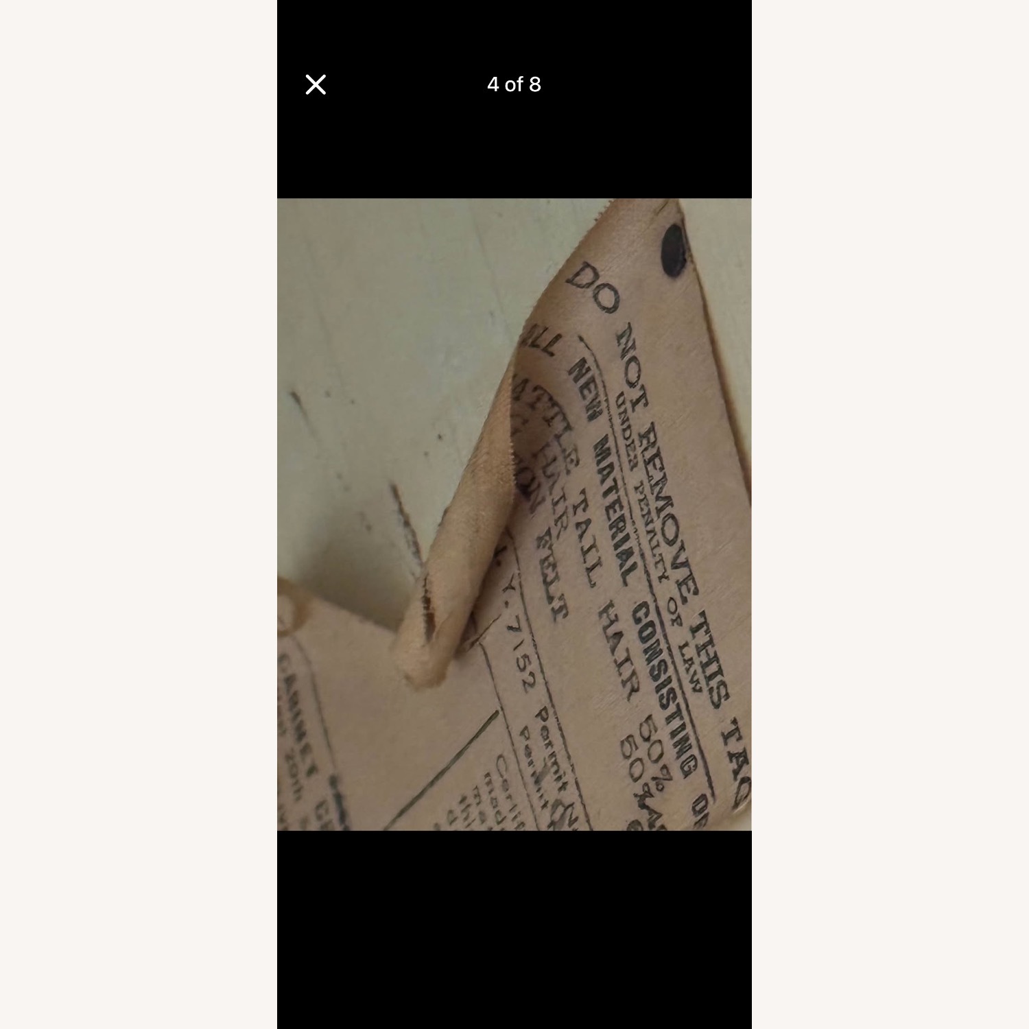 Vintage/Antique Finds Red Velvet Headboard - image-3