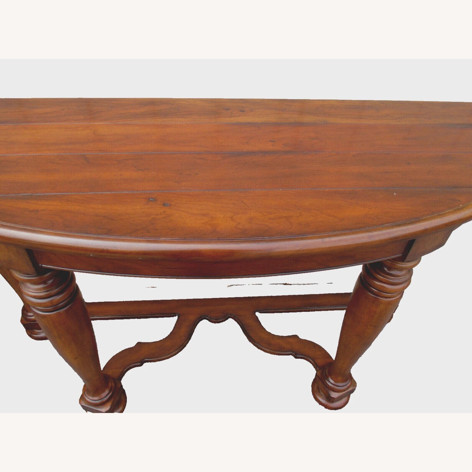 PAIR of Console Sofa Library Server Tables - image-4