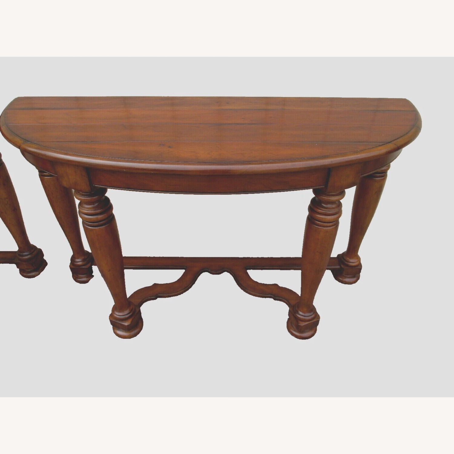 PAIR of Console Sofa Library Server Tables - image-2