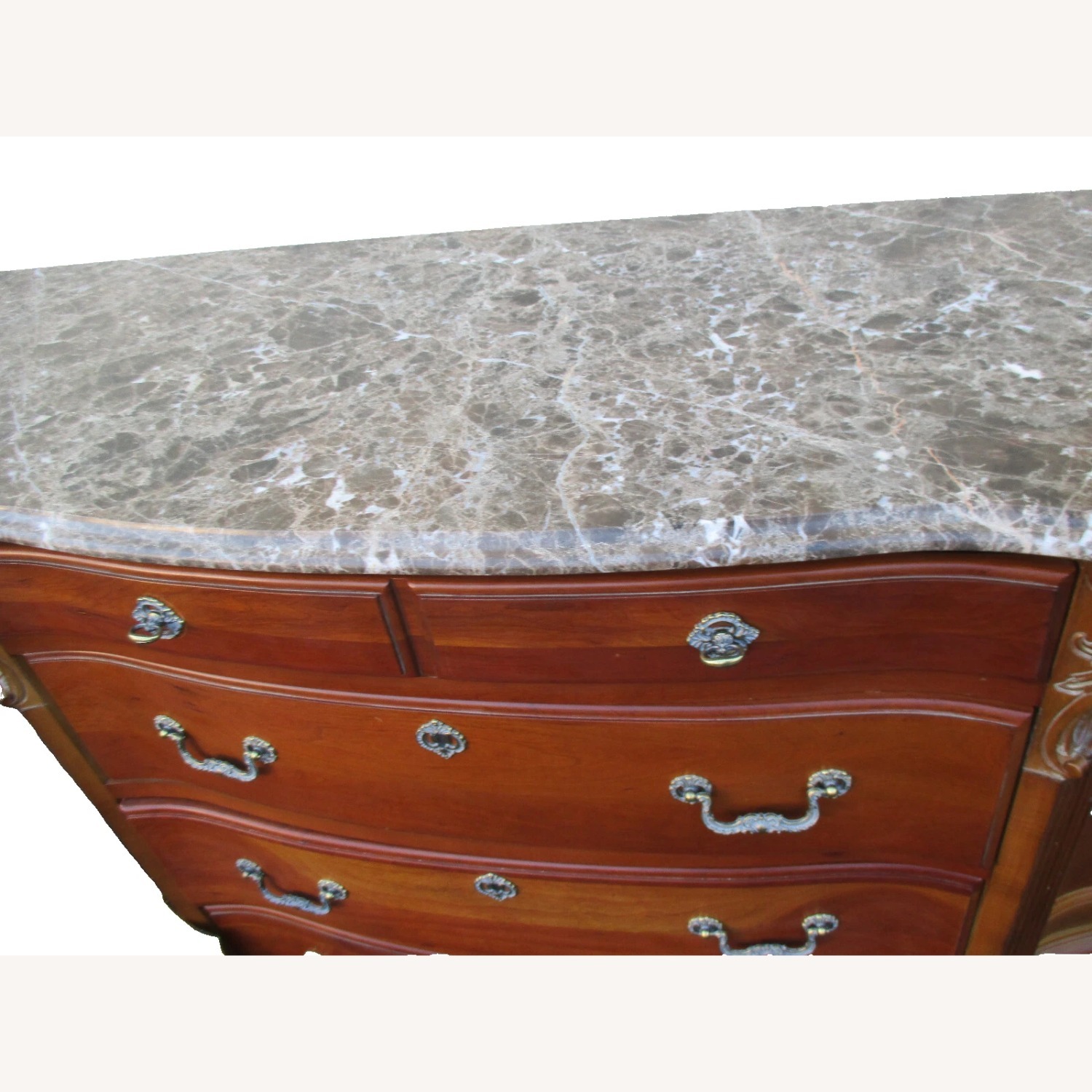 American Drew Marble Top  Sideboard - image-4