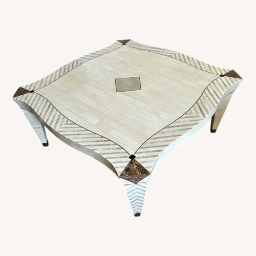 Used Huffman Koos Furniture Natural Coffee Table for sale on AptDeco