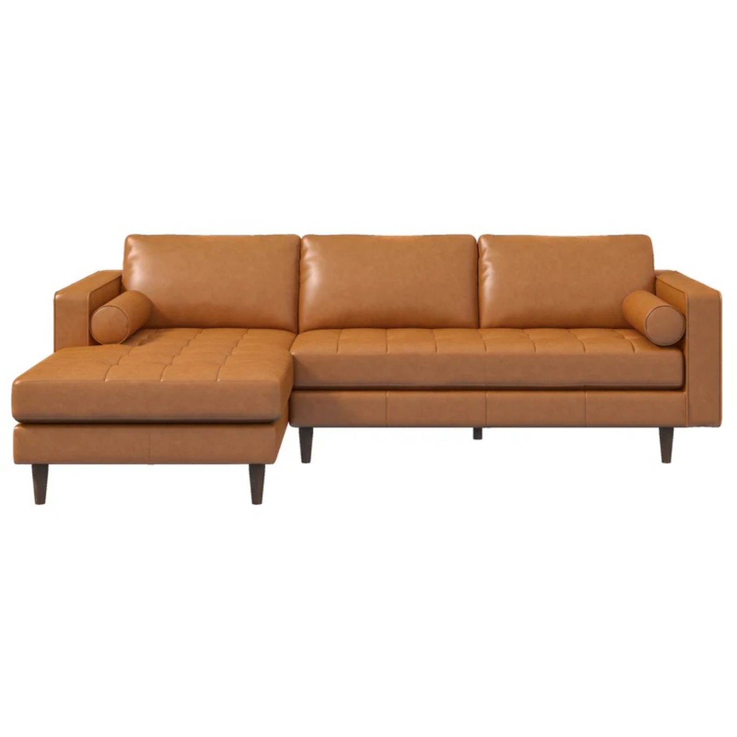 Daphne Leather Sofa - image-5