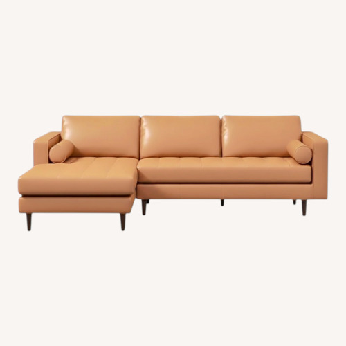 Used Daphne Leather Sofa for sale on AptDeco