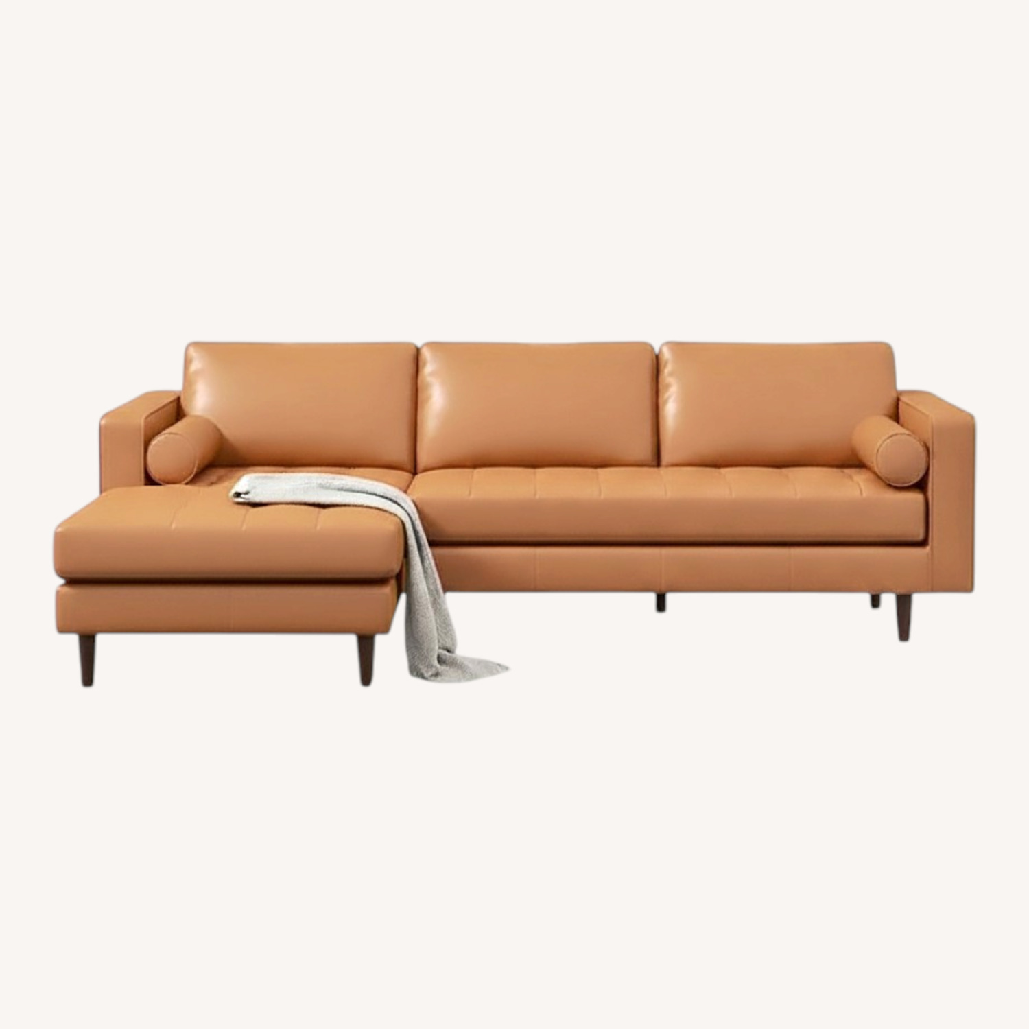 Daphne Leather Sofa - image-7