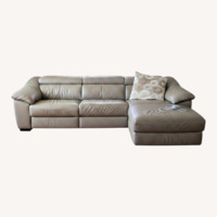 Leather Sofa With Recliners