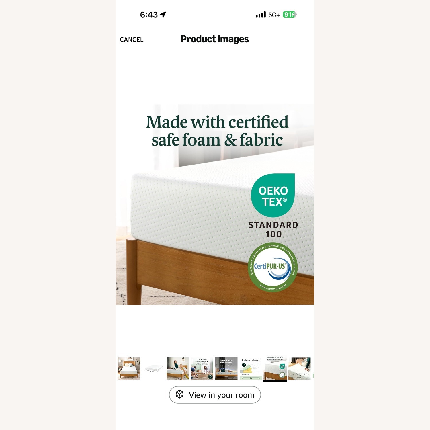 Folding Bed Metal Frame - image-11