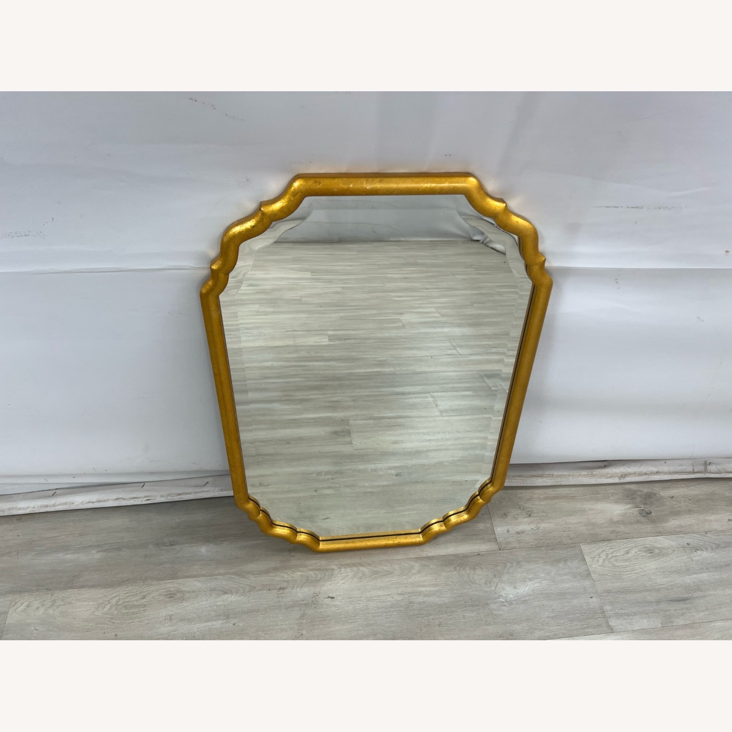 Coleman Furniture Metallic Gold Leaf Mirror by Uttermost - image-1