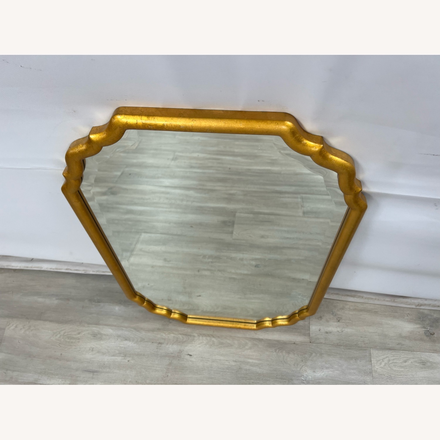 Coleman Furniture Metallic Gold Leaf Mirror by Uttermost - image-4