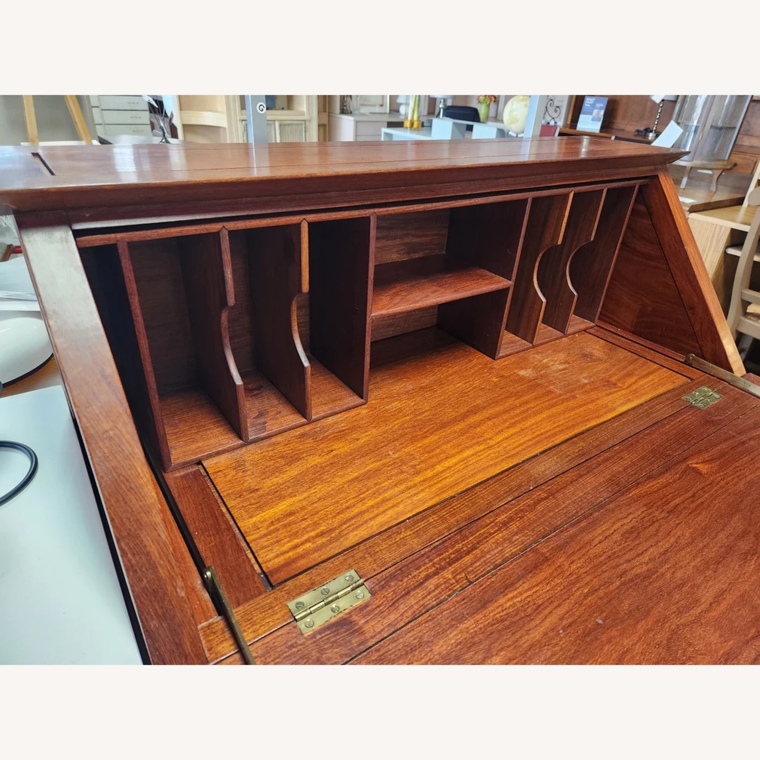 Vintage/Antique Rosewood Oriental Desk - image-2