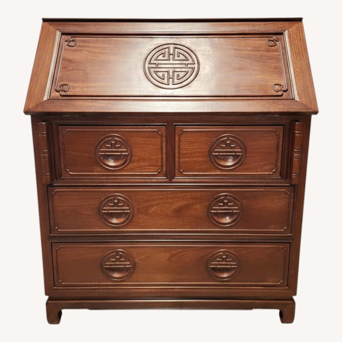 Used Vintage/Antique Rosewood Oriental Desk for sale on AptDeco