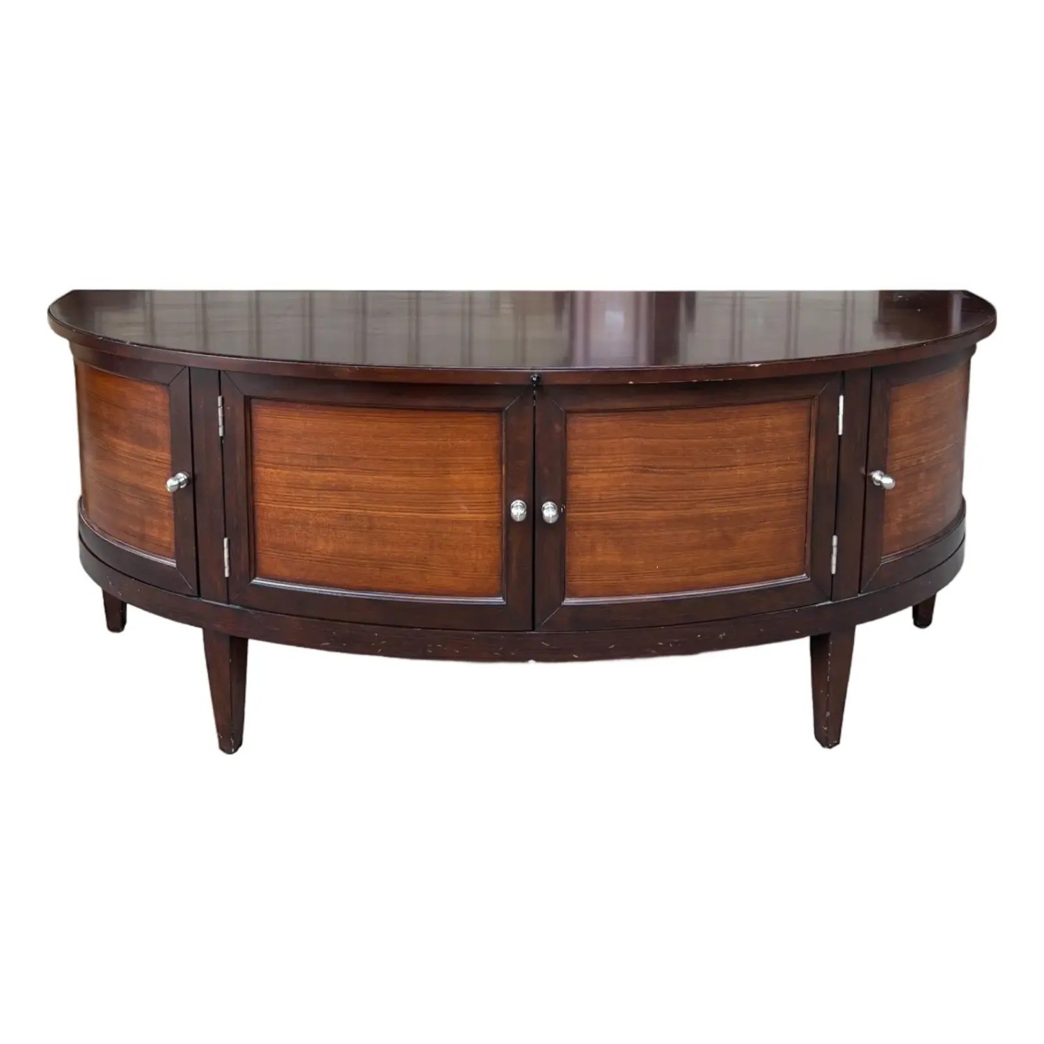 Sligh Brand Demilune Entertainment Console - image-1