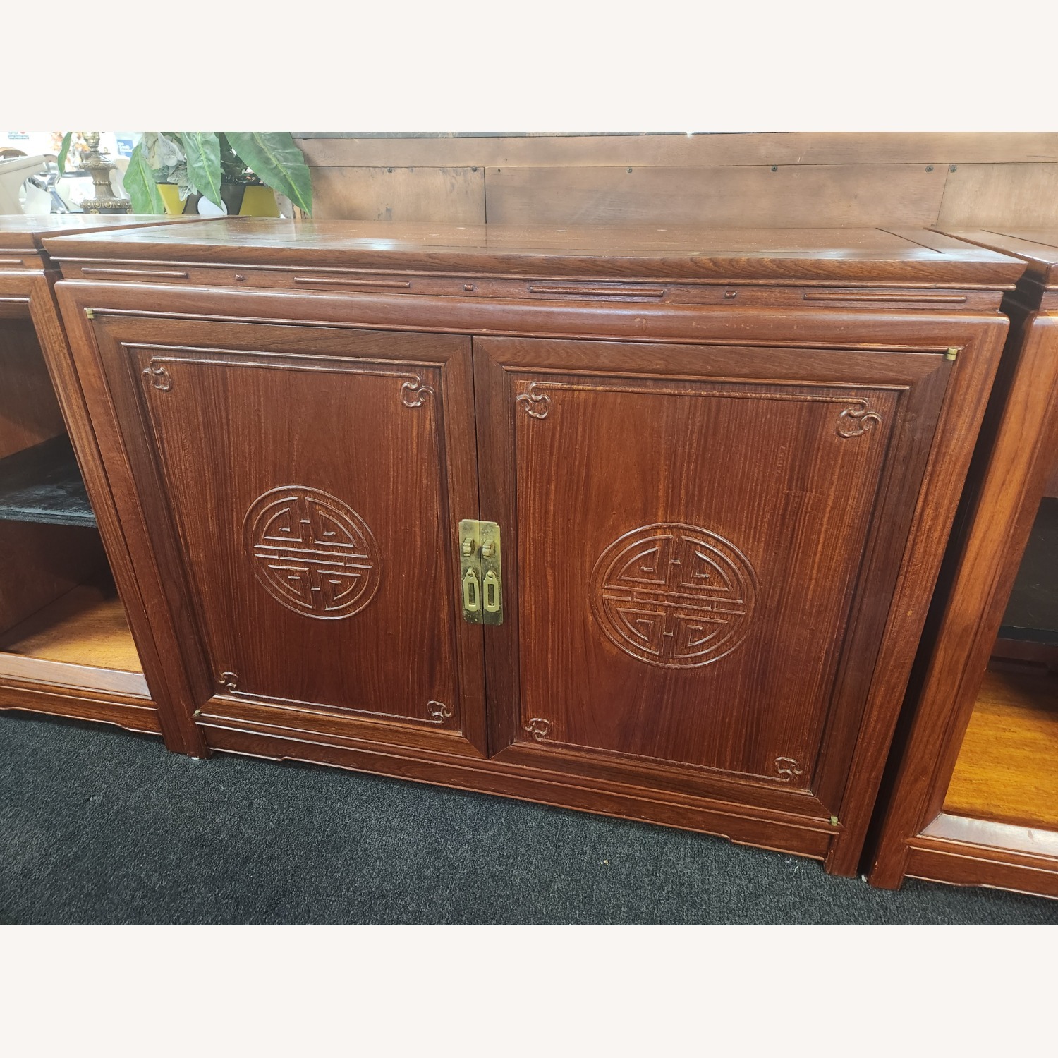 1960's George Zee 3PC Rosewood Stereo Cabinet - image-8