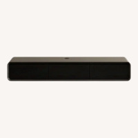 Black Wood Media Storage