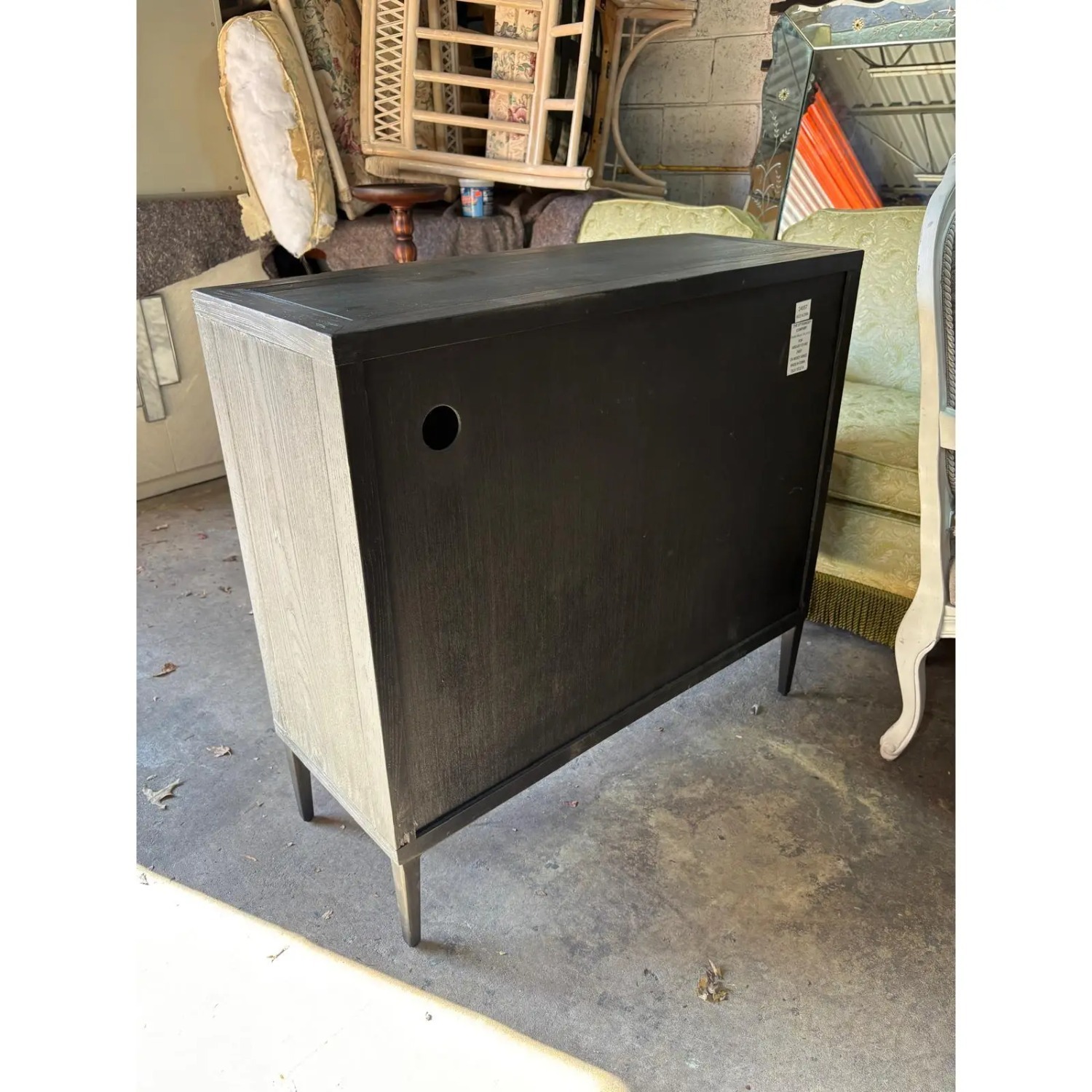 Uttermost Carved Wood Accent Cabinet  - image-5