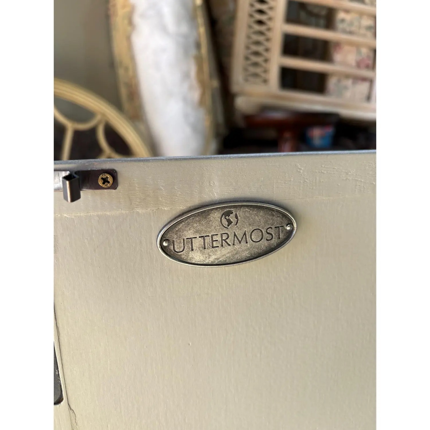 Uttermost Carved Wood Accent Cabinet  - image-8