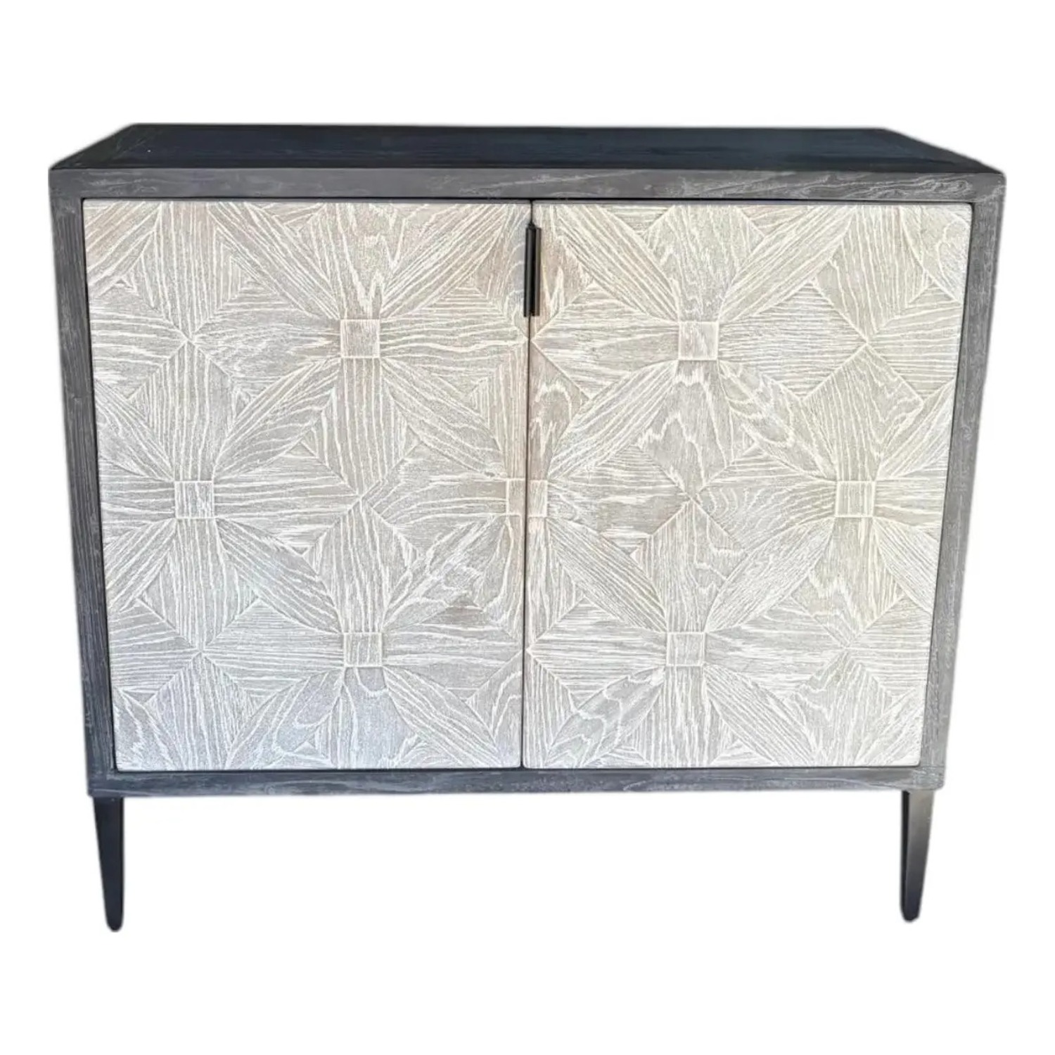 Uttermost Carved Wood Accent Cabinet  - image-1