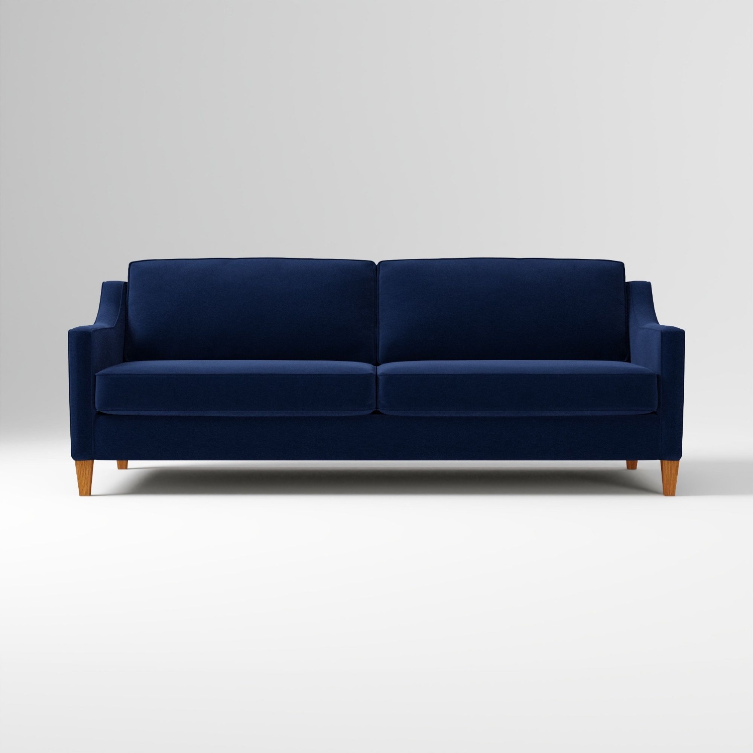 West Elm Goodwin Blue 2+ Seater Sofa - image-4