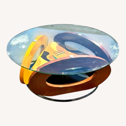 Used MCM Carlo Malnati Style Coffee Table for sale on AptDeco