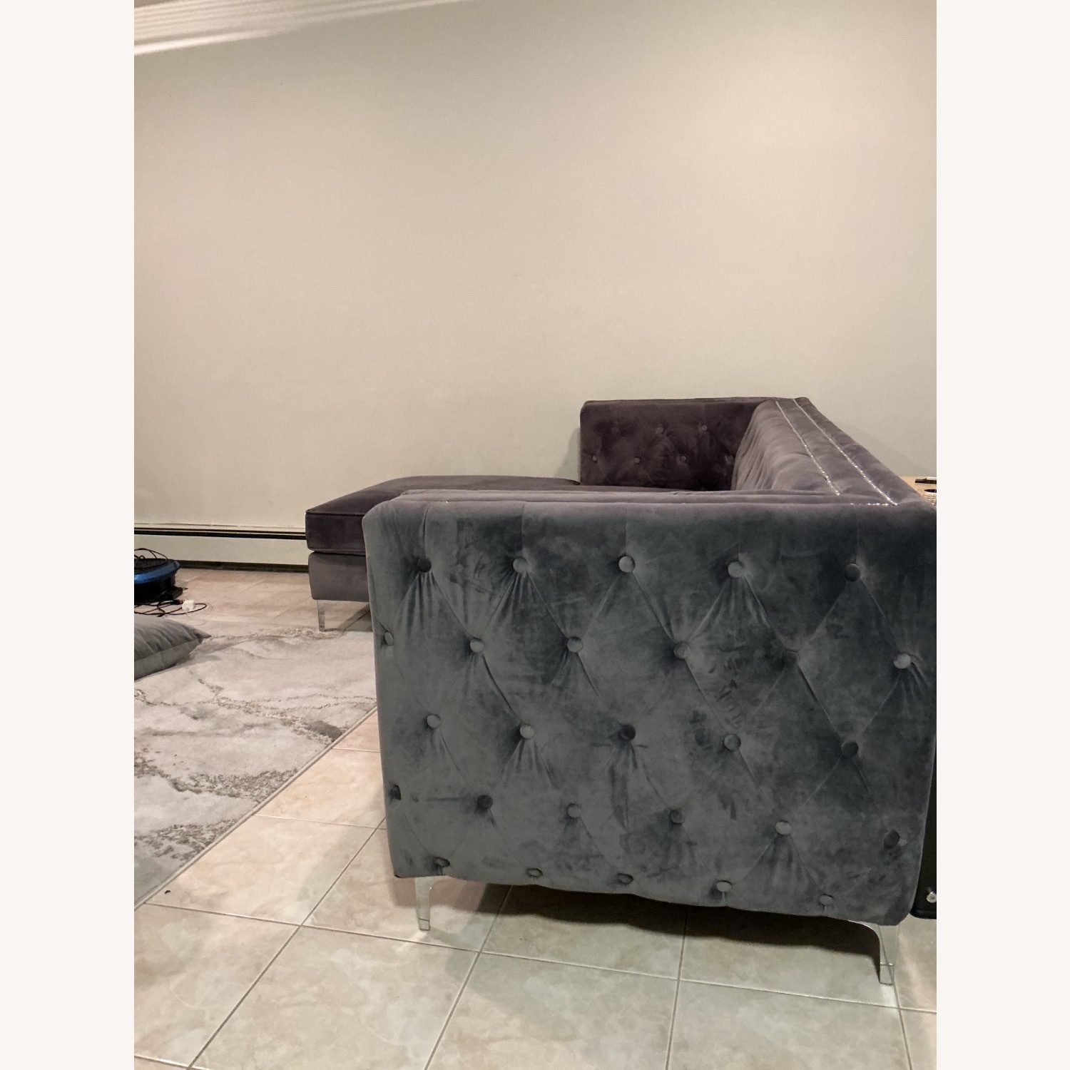 Wayfair Dark Gray Fabric 3+ Piece Sectional - image-2