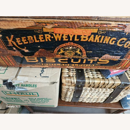 Used Vintage/Antique Finds Wood Chest for sale on AptDeco