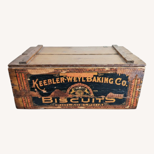 Used Vintage/Antique Finds Wood Chest for sale on AptDeco