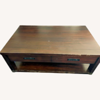 Bob's Discount Furniture Dark Brown Coffee Table