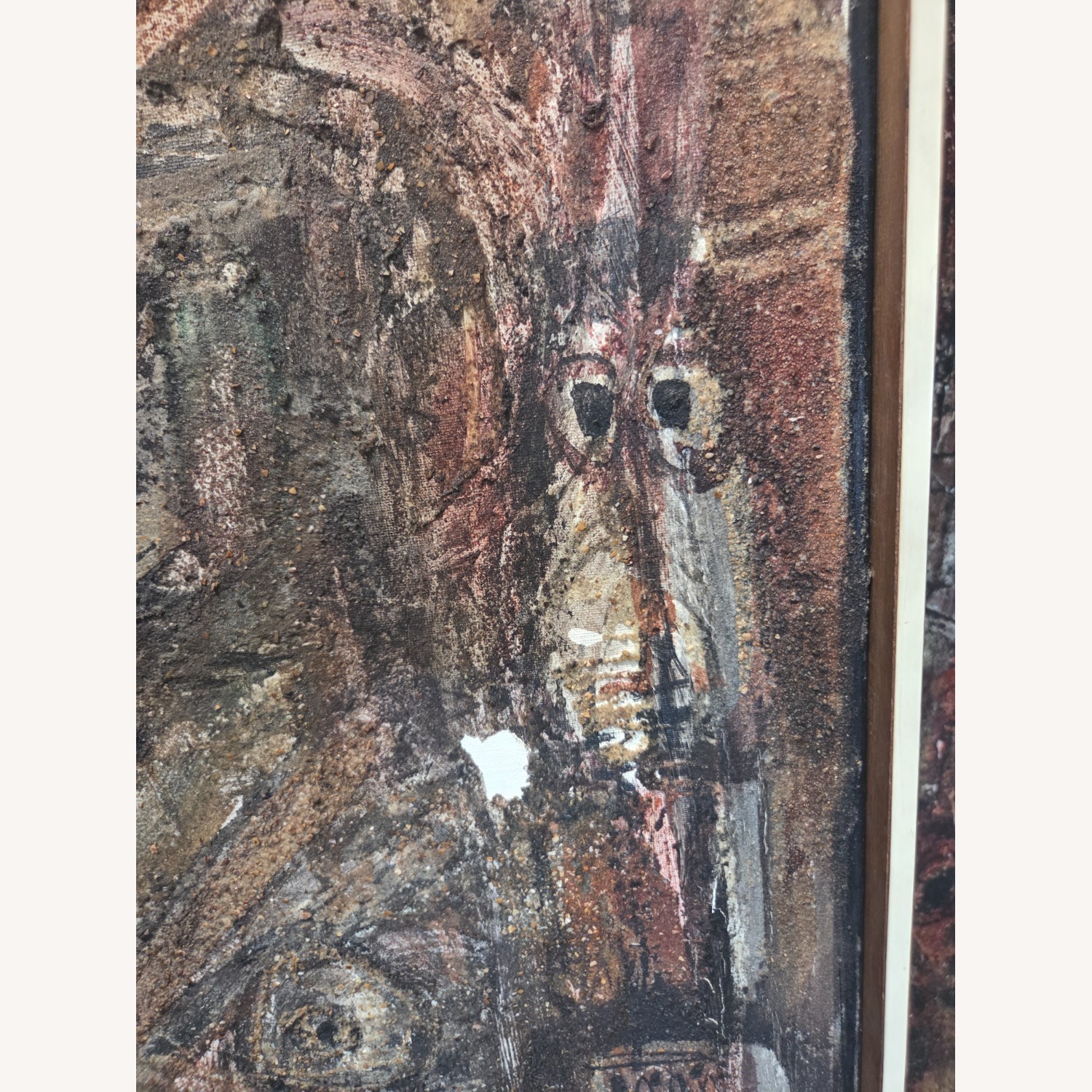 2 Georges Ebrin Adingra “Totems” MCM Paintings - image-7