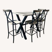 Garden Art Outdoor Table and Chair Set