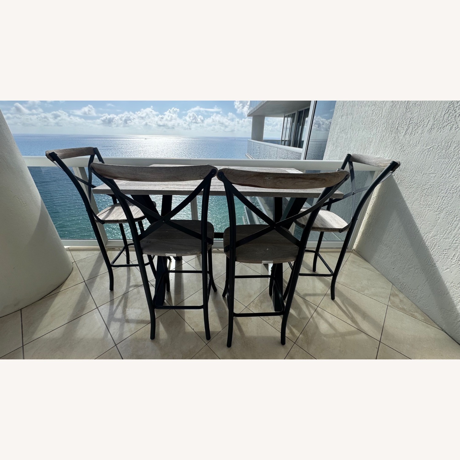 Garden Art Outdoor Table and Chair Set - image-2