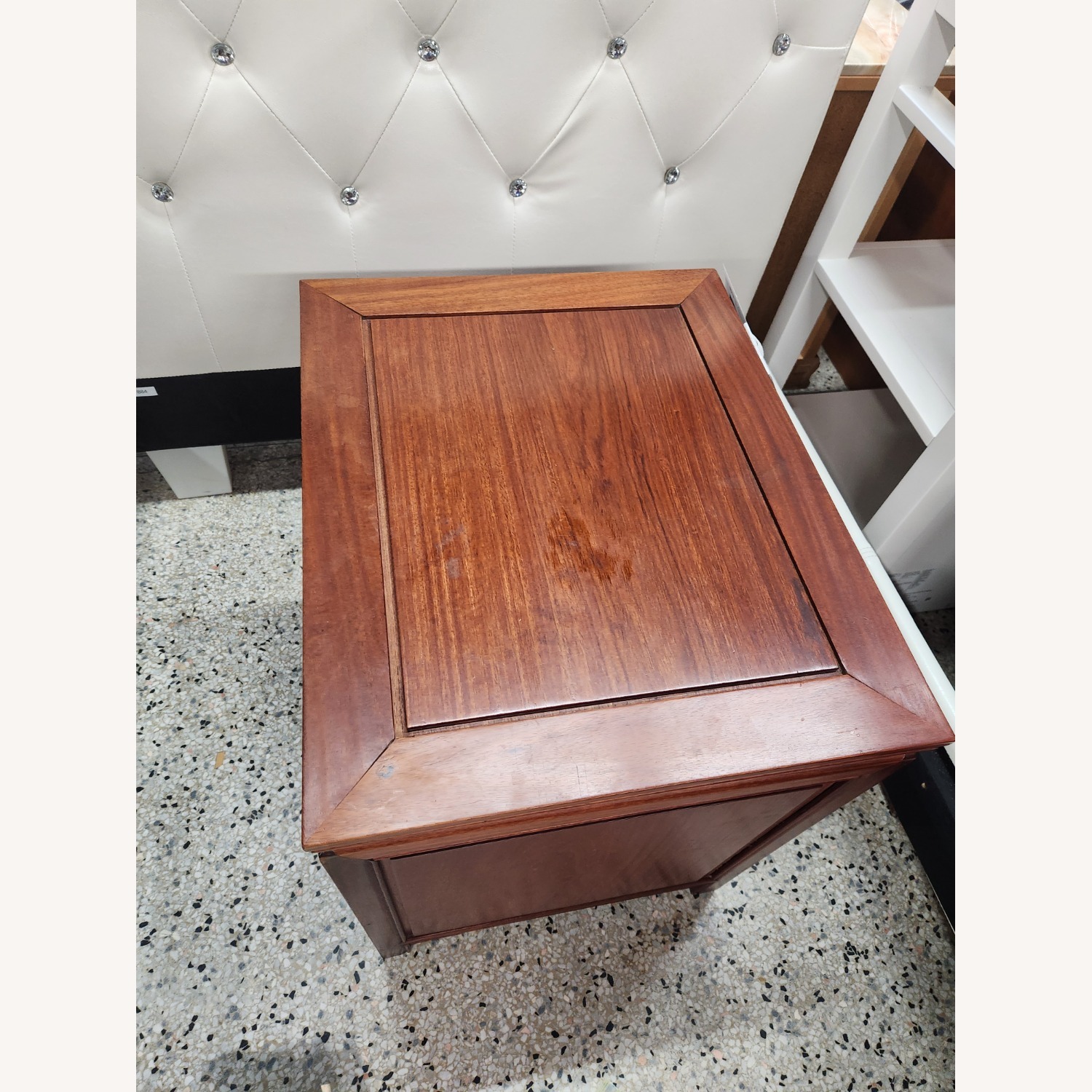 Vintage George Zee Rosewood Nightstand Side Table - image-6