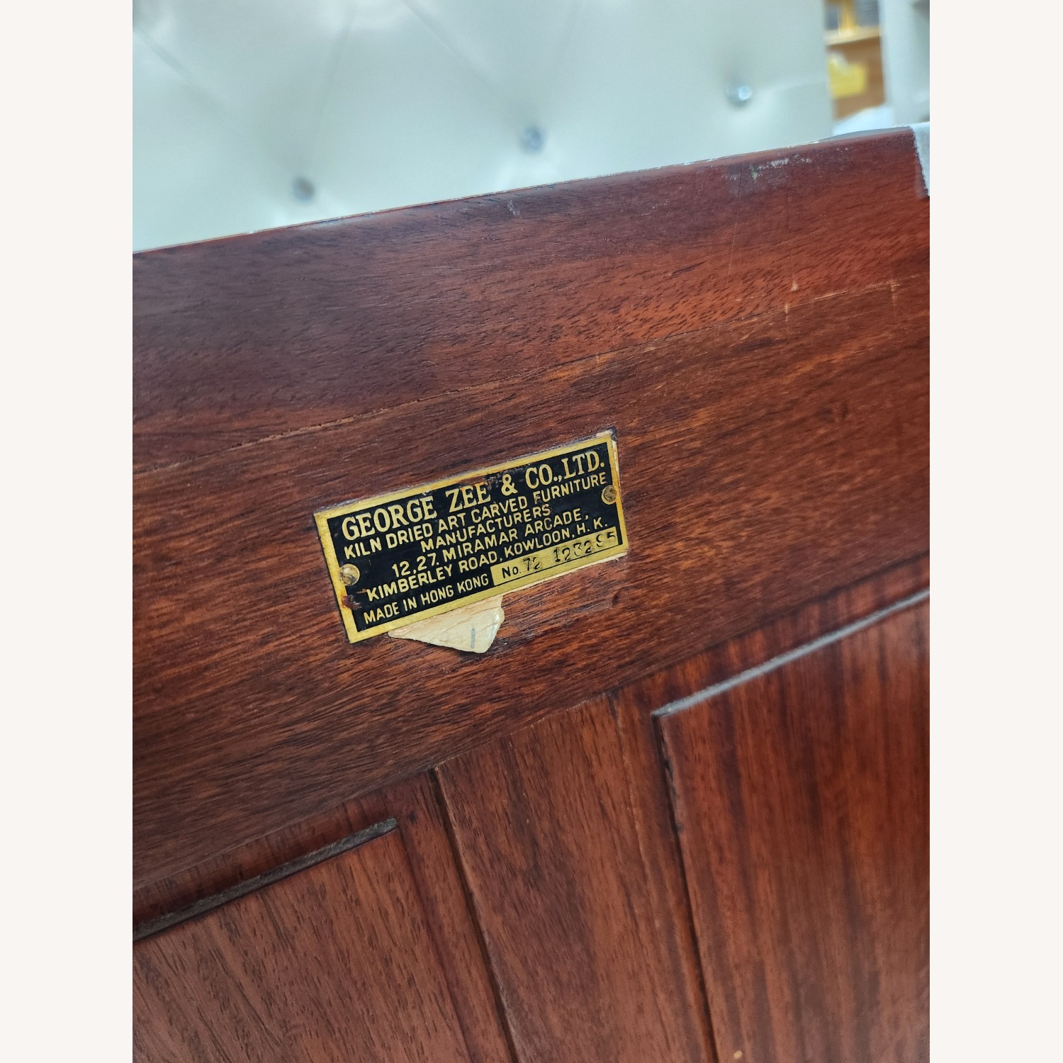 Vintage George Zee Rosewood Nightstand Side Table - image-8