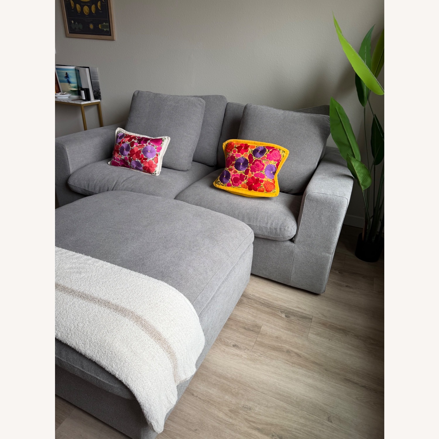 Bed Bath & Beyond Light Gray 3+ Piece Sectional - image-6