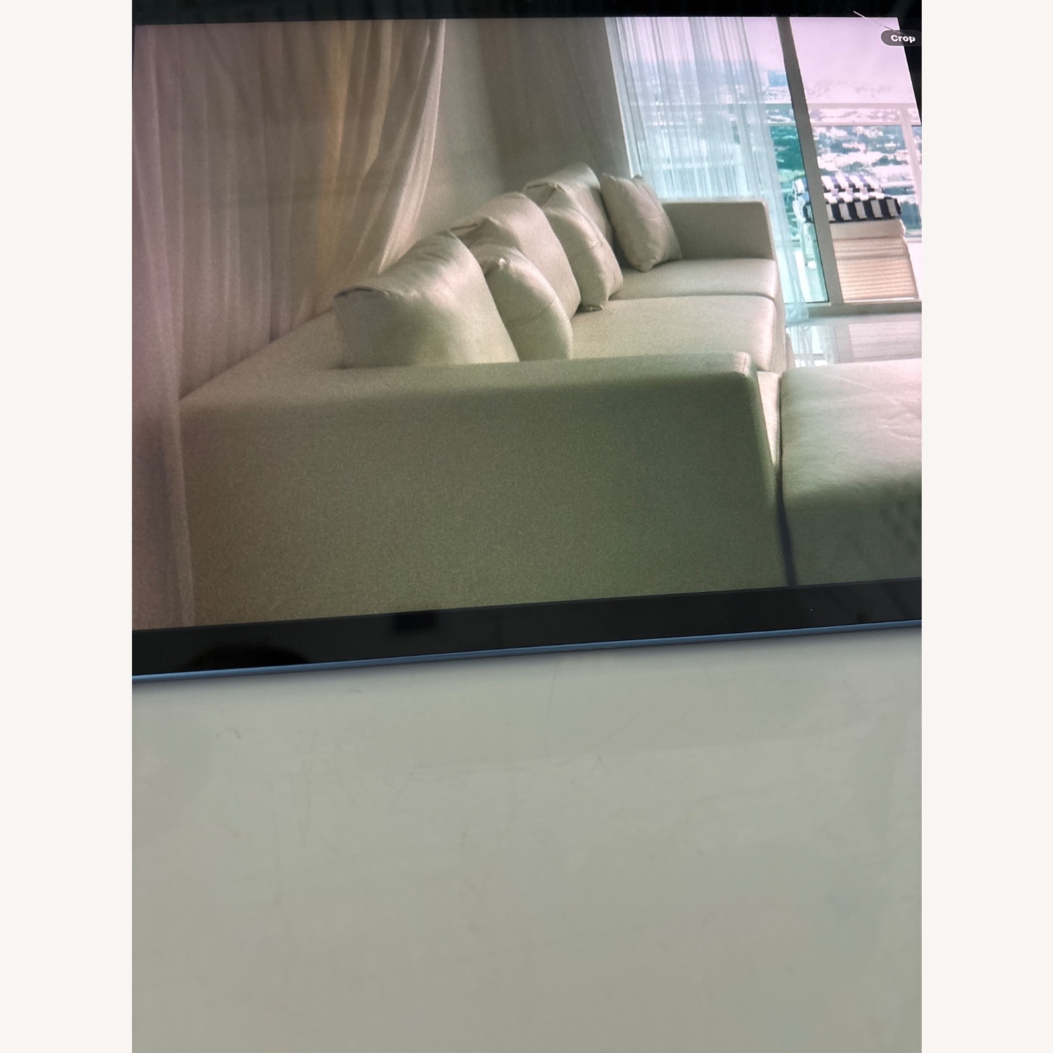 White 3+ Piece Sectional - image-3