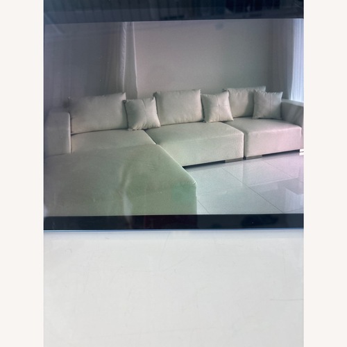 Used White 3+ Piece Sectional for sale on AptDeco