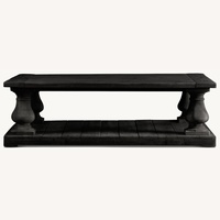 Restoration Hardware Balustrade Salvaged Wood Coffee Table