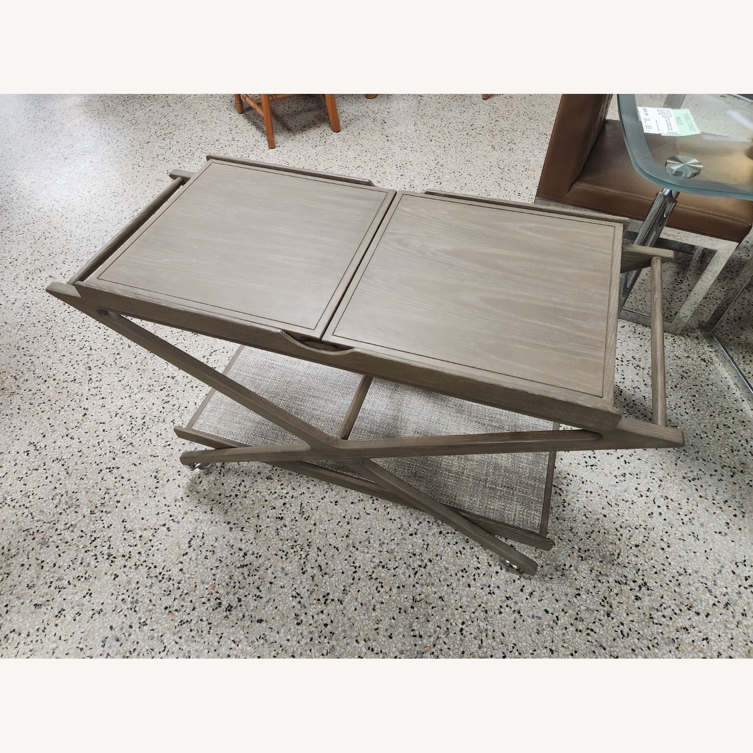 Light Gray Bar Cart Campaign Bar - image-1