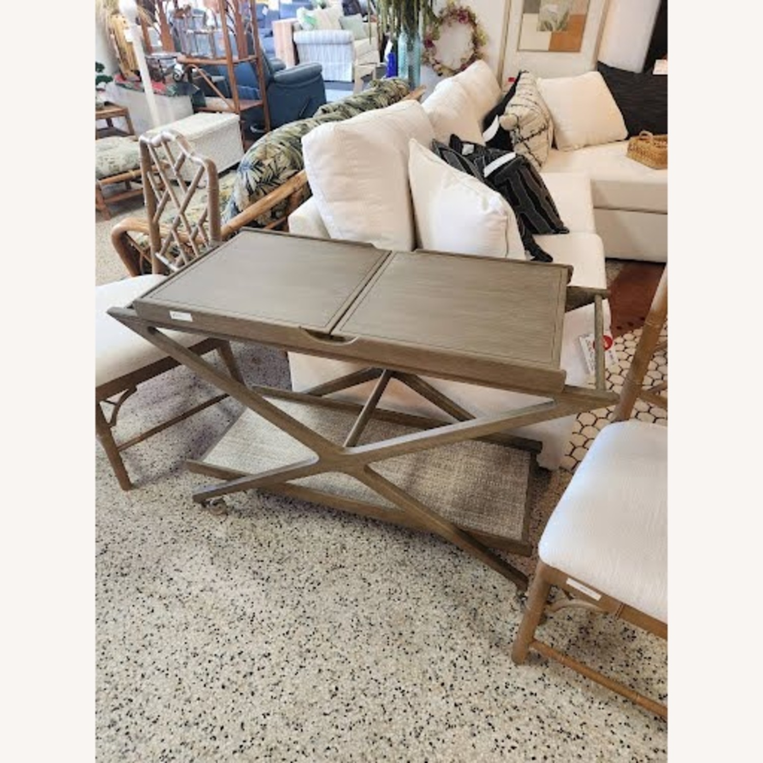 Light Gray Bar Cart Campaign Bar - image-10