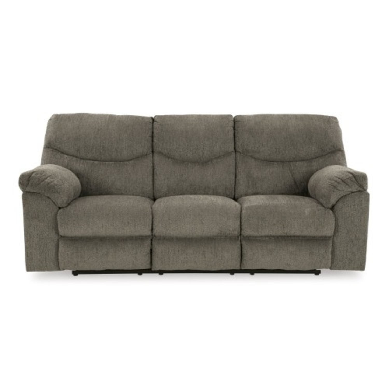 Dark Gray Fabric 3+ Seater Sofa - image-8