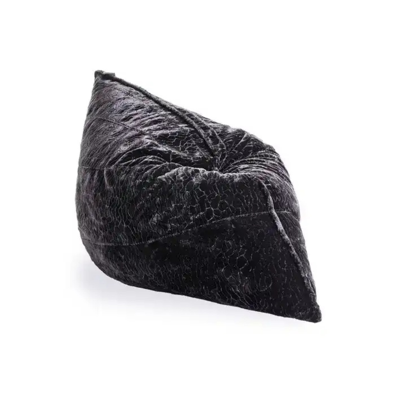 LoveSac Pillowsac Black Fabric Recliner - image-6