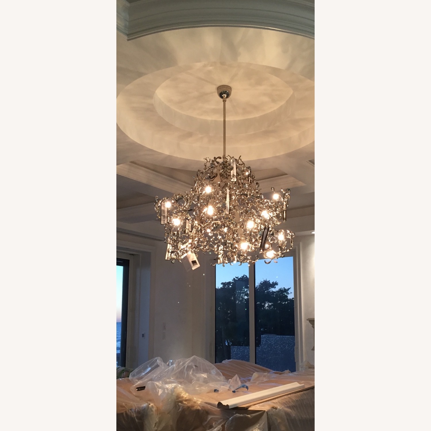 Brand Van Edmond Chandelier - Polished Nickel  - image-5