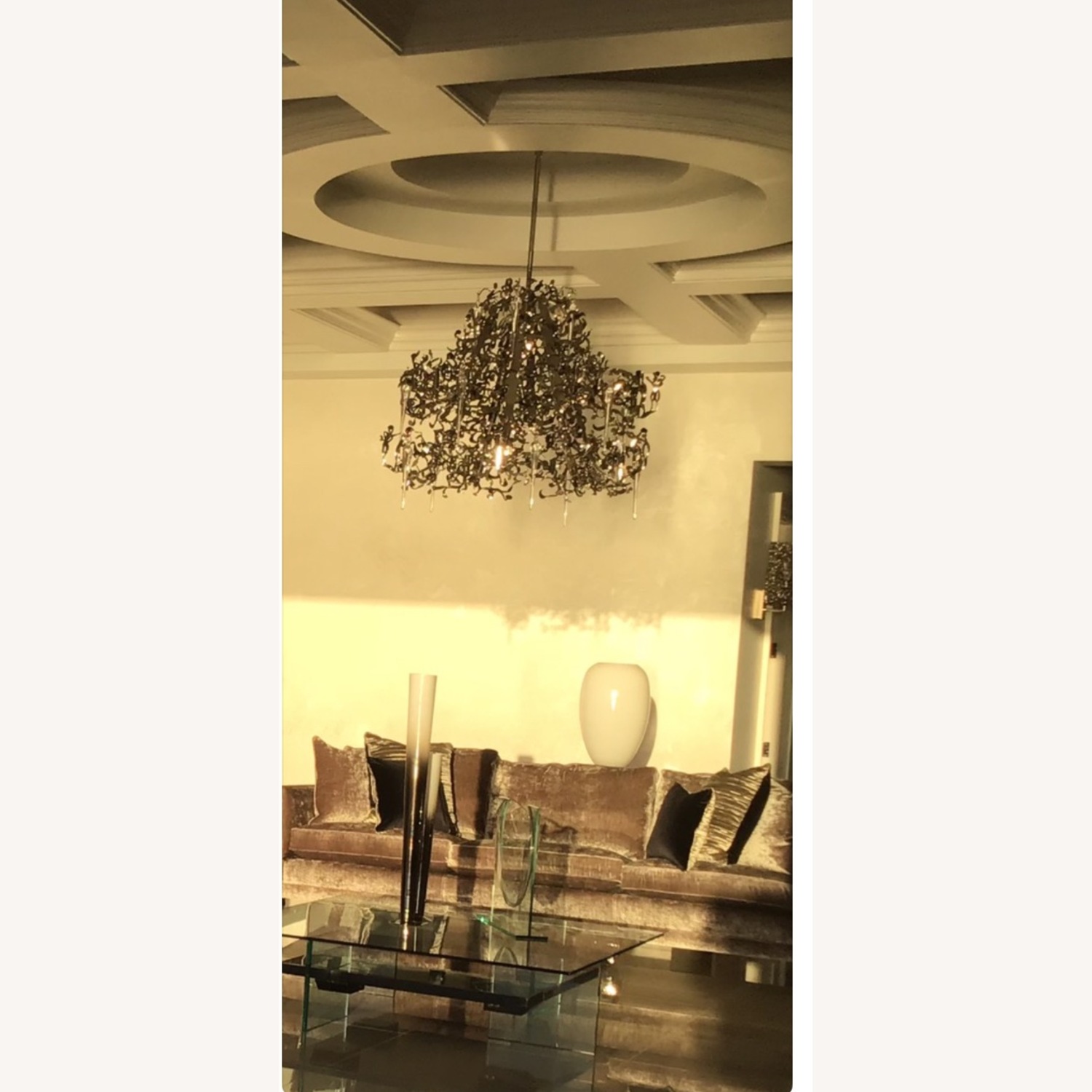 Brand Van Edmond Chandelier - Polished Nickel  - image-6