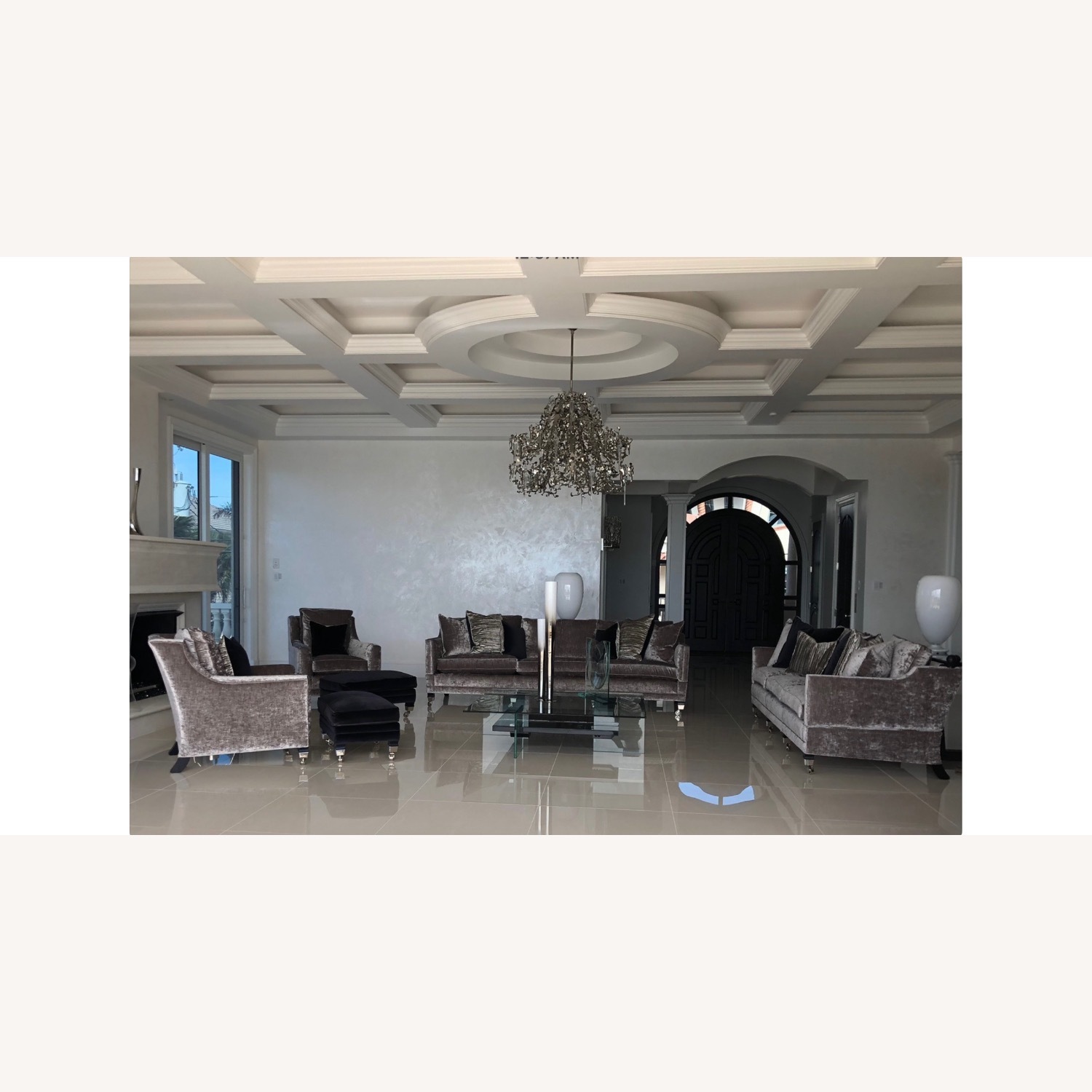 Brand Van Edmond Chandelier - Polished Nickel  - image-9